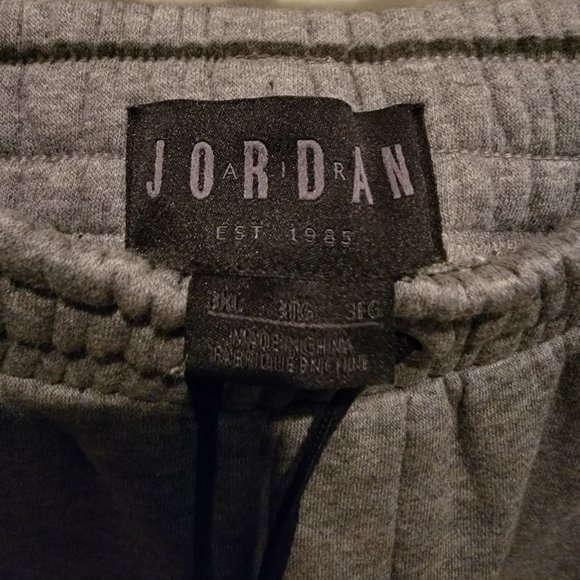 Nike Jordan Men’s Jogging Pants Gray Size 3X - Picture 8 of 8